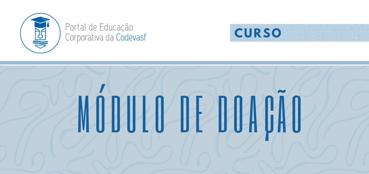 Curso Módulo de Doação - Turma 3/2024